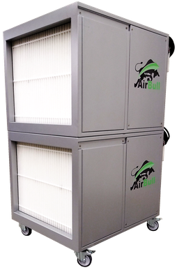 AirBull 10.000 Hallenabsauganlage – starke und mobile Industrie-Absauganlage von AirMex