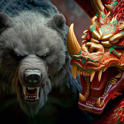 Der russische Bär und der chinesische Drache in Allianz: Gog und Magog aus der Bibel