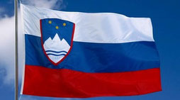 Slowenische Flagge