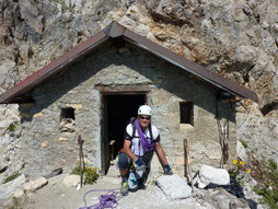 Didier Nicard - Guide de haute montagne - Escalade haute montagne - Tête de MoÏse - Via ferrata - Bivouac 2870m.