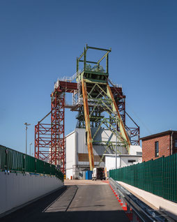 Zeche Robert Müser Schacht Arnold in Bochum, eine der Pumpstationen im Ruhrgebiet