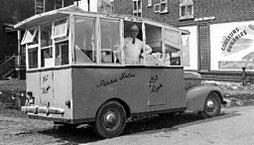 Camion de frites des années 50 