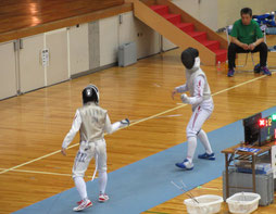 第57回東北高等学校フェンシング選手権大会　エペ優勝　坪颯馬