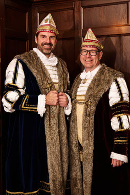 Stefan Knepper, links, Jens Andersen, rechts
