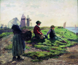 Achile Granchi-Taylor, Concarneau, l'attente des pêcheurs.