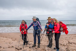 Sandspiele am Moray Firth