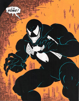Figure 2. Première apparition de Vénom en 1988 aux Etats-Unis dans The Amazing Spider-Man #299