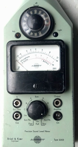 Schallpegelmeser B und K 2203