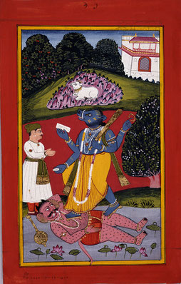 rajput-painting-varaha-avatar