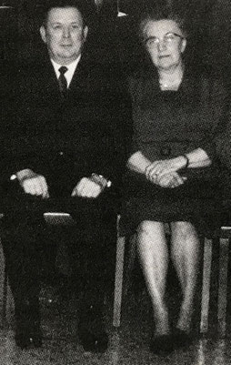 August Kühler und Helene Achtzehn. (Bildnachweis: Stadtarchiv Bergkamen)