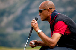 Janick Alidor, professeur de golf au golf des roucous