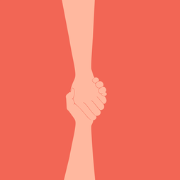 Crédit photo Pixabay : https://pixabay.com/vectors/hands-reaching-cooperation-8731277/