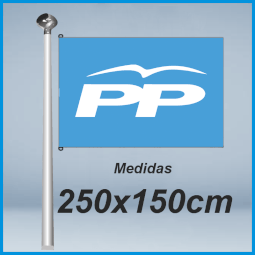 Banderas partido popular-pp-250x150cm donbandera