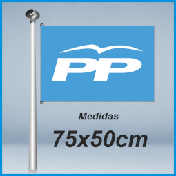 Banderas partido popular-pp-75x50cm donbandera