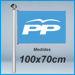 Banderas partido popular-pp-100x70cm donbandera