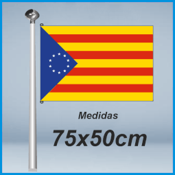 Banderas Estelada Países Catalanes Independentistas 75x50cm don bandera