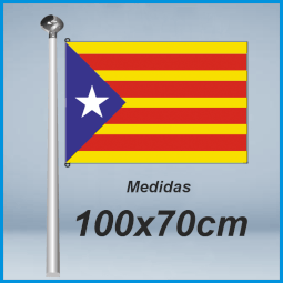 Banderas estelada catalana 100x70cm don bandera