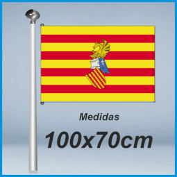 Banderas preautonomia valenciana , Senyera Preautonómica, 100x70cm don bandera comprar