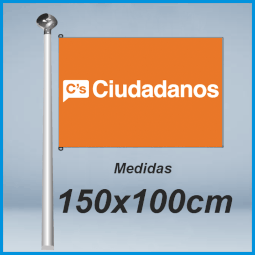 Banderas ciudadanos 150x100cm don bandera