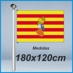 Banderas preautonomia valenciana, Senyera Preautonómica, 180x120cm don bandera comprar