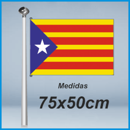 Banderas estelada catalana 75x50cm don bandera