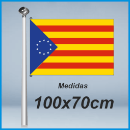 Banderas Estelada Países Catalanes Independentistas 100x70cm don bandera