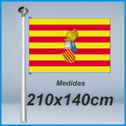 Banderas preautonomia valenciana, Senyera Preautonómica, 210x140cm don bandera comprar