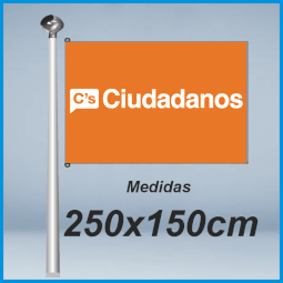 Banderas ciudadanos 250x150cm don bandera