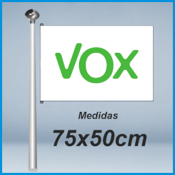 Banderas Vox 75x50 don bandera