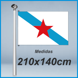 Banderas Nacionalista Gallega 210x140cm don bandera