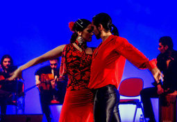 Prestation de flamenco