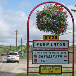 Village fleuri