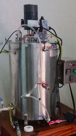 Planta piloto para la producción de biogas en matadero de reses