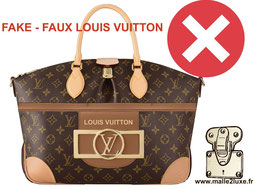 faux Louis Vuitton malle