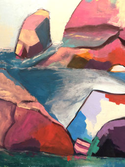 Rocks 60 x 80 Acryl