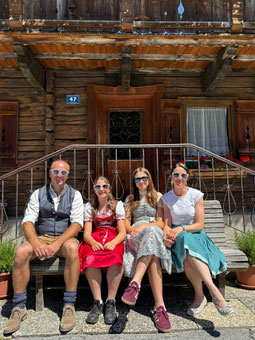 Andi, Ines, Johanna und Maria Sampl