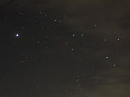 夜空　撮影　ソフトンAフィルター無し