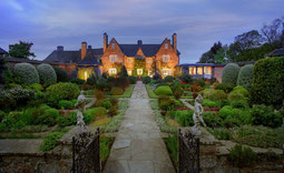 Greywalls Hotel in Abendstimmung