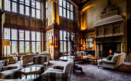 Bovey Castle Great Hall mit Kamin