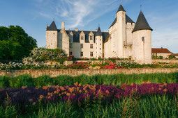 Chateau du Rivau mit Garten