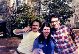 Jane with Jeff Wolverton and Bob Brown ( dec. )