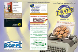 2013 Flyer Theatergruppe St. Pantaleon