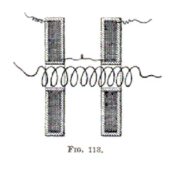 A Tesla high-tension induction coil 