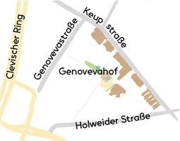 Lageplan Genovevahof