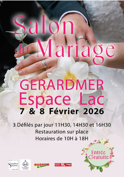 Salon du mariage de Gérardmer 07 et 08 Février 2026