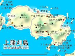 上蒲刈島マップ
