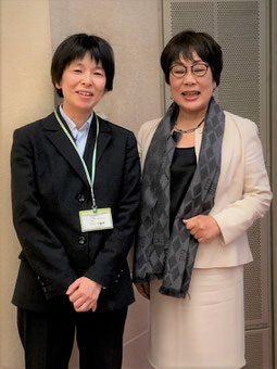 写真2:油井専務理事と終了後に記念撮影
