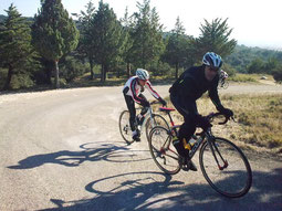 Georges et G2J dans les lacets du Paty