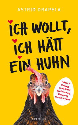 Das Cover zeigt ein Huhn, das in die Kamera schaut.