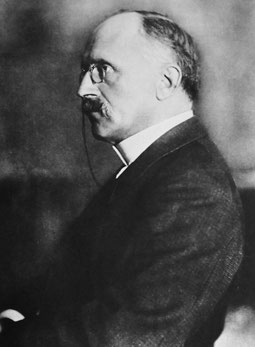 Spitalarzt Emil Lanz Bloesch. Foto: Reproduktion aus Bieler Jahrbuch 1927.